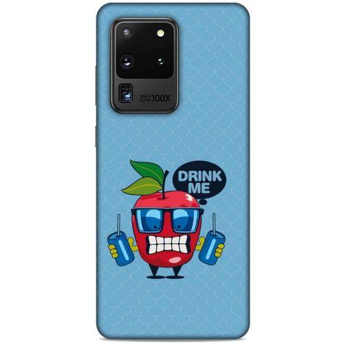 Frutix Elma 02 Samsung Galaxy S20 Ultra Kılıf Desenli Silikon