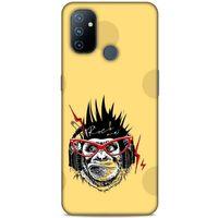 Animax Rockçı Maymun Huawei P40 Pro Kılıf Desenli Silikon