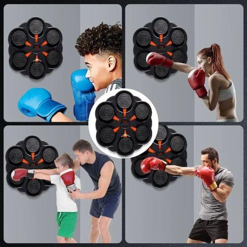 Duvar Boks Makinesi Müzikli Bluetooth Hoparlör Özellikli Led Işıklı Ritimli 9 Mod Seviye Ayarlı Box