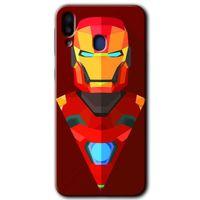 Galaxy M10 Kılıf HD Desen Baskılı Arka Kapak - İron Man Çizim