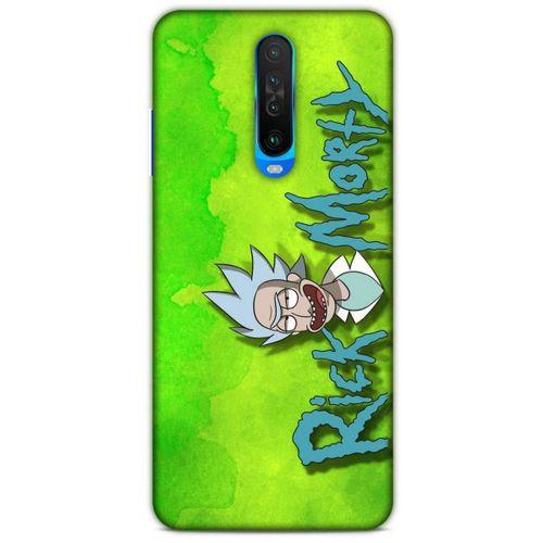 Xiaomi Poco X2 Uyumlu Kılıf Rick And Morty (12) Koruyucu Silikon Space Cruiser / Car