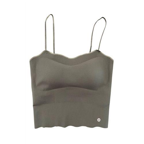 Kadın Lazer Kesim İnce Askılı Pedli Büstiyer - 3727 Maxpera