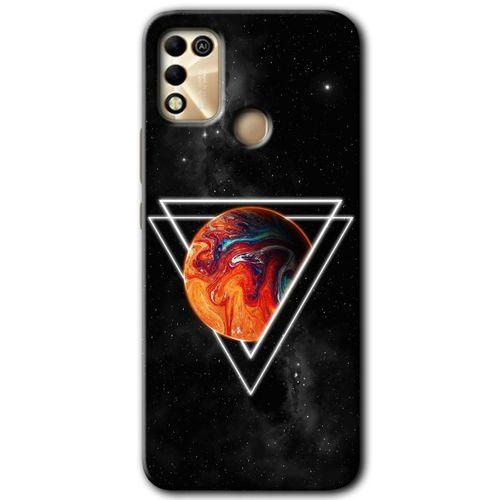 İnfinix Hot 11 Play Kılıf HD Desen Baskılı Arka Kapak - Kızıl Gezegen