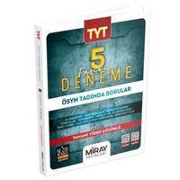 TYT Tüm Dersler Fasikül 5 Deneme Çözümlü Miray Yayınları
