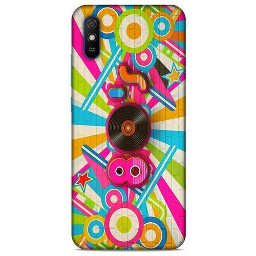 Retro (46) Desen Core Armor Kılıf Renkli Xiaomi Redmi 9A Kılıf