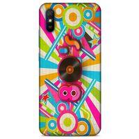 Retro (46) Desen Core Armor Kılıf Renkli Xiaomi Redmi 9A Kılıf