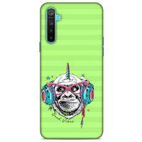 Animax DJ Maymun Oppo Realme 6i Kılıf Desenli Silikon