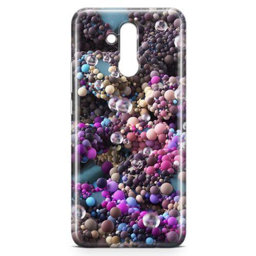 Huawei Mate 20 Lite Kılıf Draje Çikolata Arka Kapak Koruma Desenli Full Koruyucu