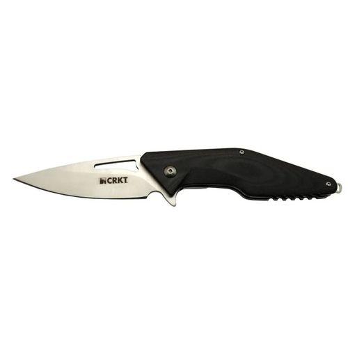 Crkt Division  4415 Bk Siyah Kamp   Outdoor Çakı 21cm - Yarı Otomatik, Kemerlikli, Kutulu