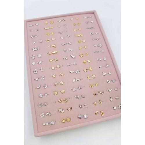 140'lı Standlı Tragus Küpe - ÇOK RENKLİ