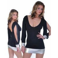 B112117 Açık Kollu Mini Elbise