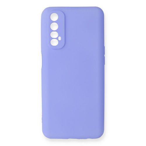 Newface Realme 7 Kılıf Premium Rubber Silikon - Lila