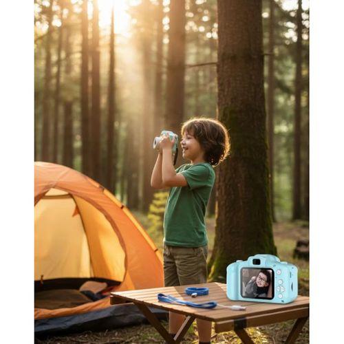 Mavi Şarjlı Mini Hd Kamera Video Fotoğraf Çekimli Usb Bağlantılı Dijital Cihaz