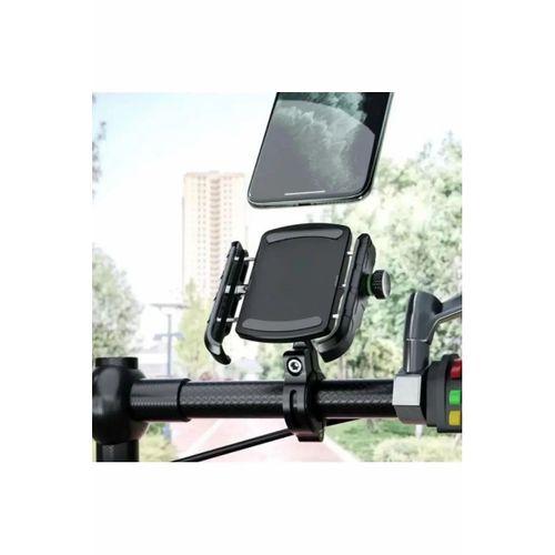 Motosiklet Gidon Ve Ayna Bağlantılı Motor Ve Bisiklet Uyumlu Telefon Tutucu 12-24w Hızlı Şarj