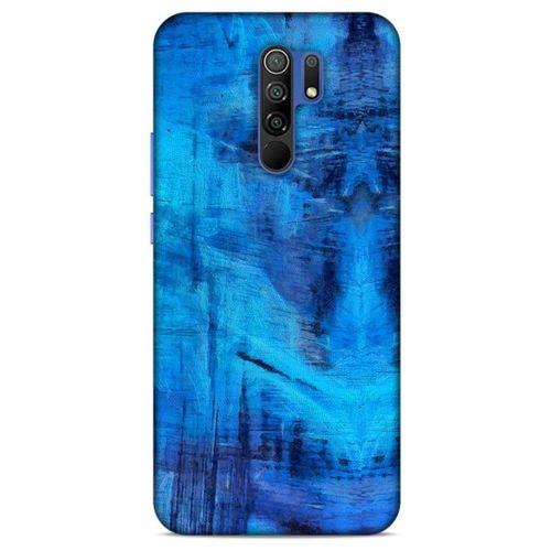 Xiaomi Redmi 9 Uyumlu Kılıf Mavi Delisi (12) Koruyucu Silikon Duvar Kağıdı