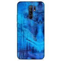 Xiaomi Redmi 9 Uyumlu Kılıf Mavi Delisi (12) Koruyucu Silikon Duvar Kağıdı