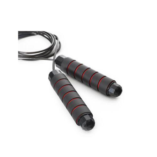 Zerogym Jp04 Rulmanlı Atlama İpi Siyah Kırmızı
