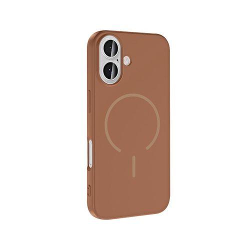 Apple iPhone 16 Kılıf M-safe Şarj Özellikli Zore Meta Kapak