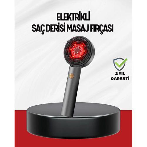 Saç Büyüme Destekleyici Elektrikli Masaj Tarak Yağ Aplikatörlü