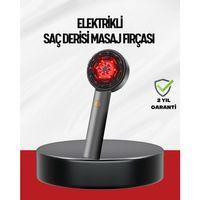 Saç Büyüme Destekleyici Elektrikli Masaj Tarak Yağ Aplikatörlü