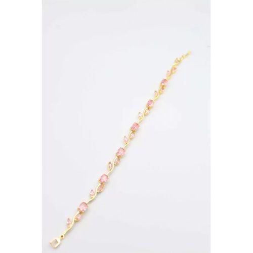 Çiçek Bileklik - Altın