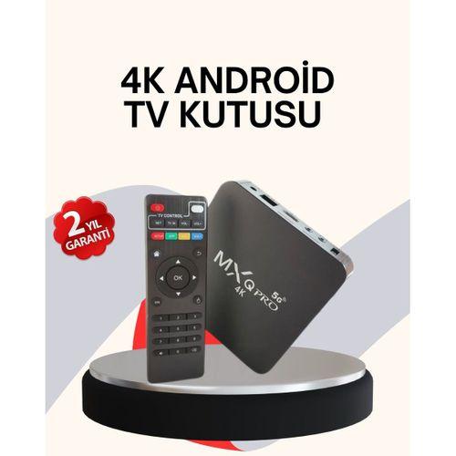 4k Android Tv Box – Akıllı Medya Oynatıcı, 2gb Ram, 16gb Hafıza, Wi-fi Destekli