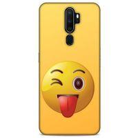 Emojix (42) Oppo A5 2020 Kılıf Silikon Kapak Desenli