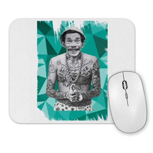 Seu Madruga Tatuado Mouse Pad