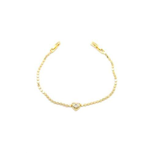 Kalp Bileklik - Altın