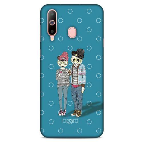 Samsung Galaxy A60 Kılıf FunnyMaX (16) Kalın Kılıf Mavi