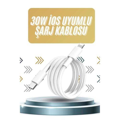 Ios Tüm Serilerle Uyumlu 30w Hızlı Şarj Aleti 11 12 13 14/pro Max Mini Plus