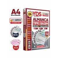 2026 YDS Almanca ÖSYM Tıpkı Basım Çıkmış Soru Deneme Paketi Dijital Çözümlü 12li Fasikül SETİ