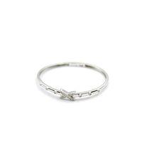 Taşlı Vip Bilezik - Gümüş