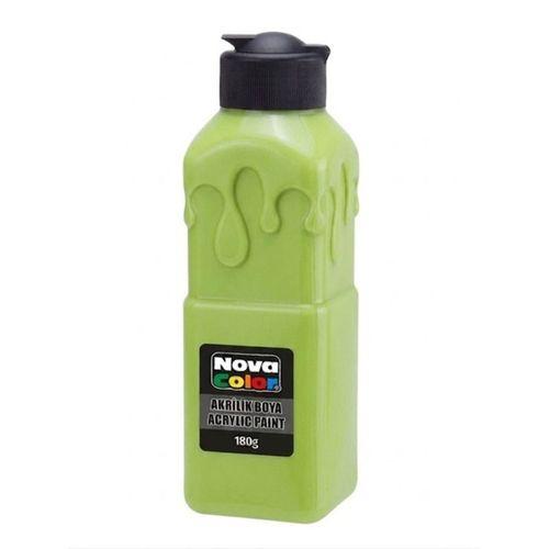 Nova Color Akrilik Boya 180Gr Açık Yeşil - 3 adet