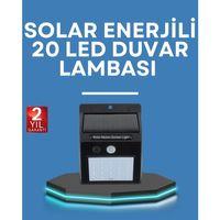 Hareket Algılamalı Solar Led Güvenlik Lambası