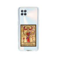 Oppo Reno 4 Lite The Empress Desenli Premium Şeffaf Silikon Kılıf