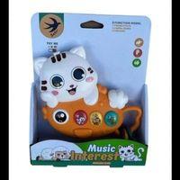 855-202D PİLLİ MÜZİKLİ KEDİ -ZRV