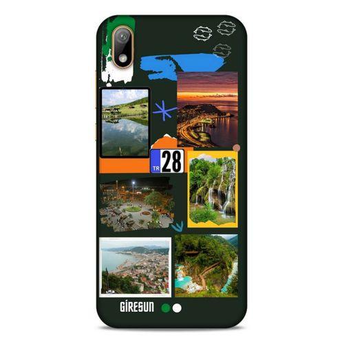 Lopard Huawei Y5 2019 Uyumlu Kılıf Şehirli ※ (28) Giresun Arka Kapak