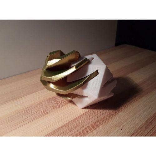 Fidget Spiral Tetradecahedron (Bu ürün Sadece Plastik parçadır - Almadan Önce Soru Sorabilirsiniz)