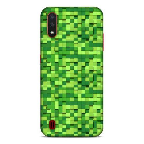 Lopard Samsung Galaxy A01 Uyumlu Kılıf PiXel (5) Koruma Kabı Labirent