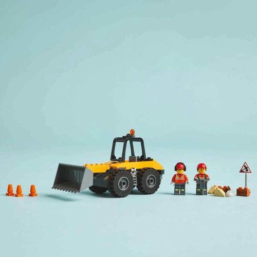 Çocuk Sarı Tekerlekli İnşaat Yükleyicisi 60450