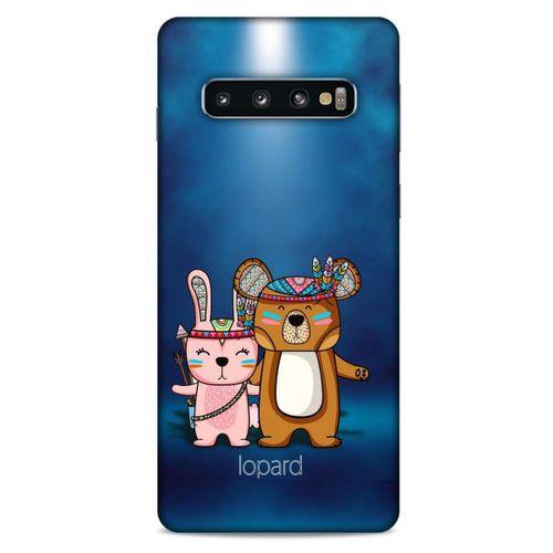 Samsung Galaxy S10 Kılıf FunnyMaX (2) Kabı Lacivert Beyaz