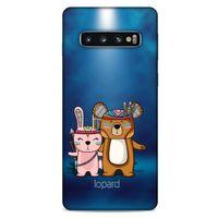 Samsung Galaxy S10 Kılıf FunnyMaX (2) Kabı Lacivert Beyaz