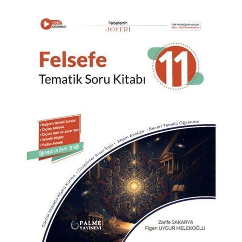 11. Sınıf Felsefe Joker Tematik Soru Kitabı Palme Yayınları