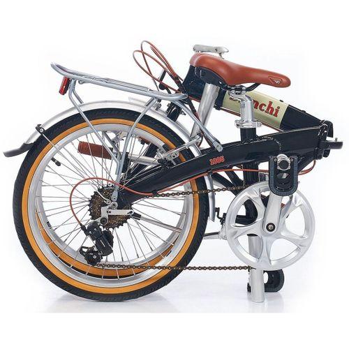Bianchi New Vintage 20 Jant Katlanır Bisiklet Siyah