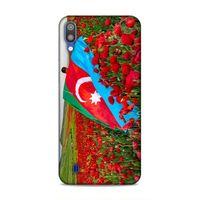 Samsung Galaxy M10 Uyumlu Kılıf Azarbaijan (8) Baskılı Kılıf Azərbaycan Lale