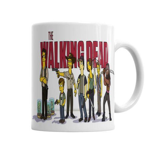 The Walking Dead Simpsonized Kupa Bardak Porselen