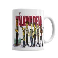 The Walking Dead Simpsonized Kupa Bardak Porselen