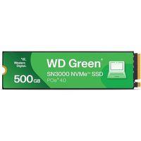 500 GB WD GREEN SN3000 PCI-4.0 5000MB/S 4000MB/S M2 SSD WDS500G4G0E