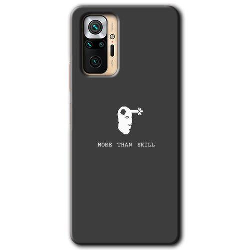 Potkal Hediye Fabrikası Xiaomi Redmi Note 10 Pro Kılıf HD Desen Baskılı Arka Kapak - Headshot